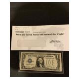 1928B $1 SILVER CERTIFICATE