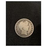 1907 BARBER HALF DOLLAR COIN