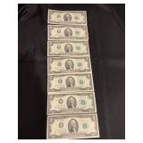 7-1976 $2 FEDERAL RESERVE NOTES