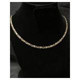 14K GOLD AND DIAMOND NECKLACE