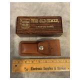 SCHRADE USA LEATHER KNIFE SHEATH 125OT LOCKBLADE