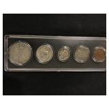 1936 5-COIN YEAR SET