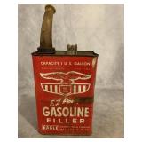 VINTAGE METAL GAS CAN