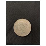 1922 US PEACE SILVER DOLLAR COIN