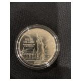 1986 STATUE OF LIBERTY SILVER DOLLAR COIN