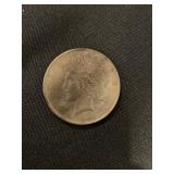 1922 US PEACE SILVER DOLLAR COIN