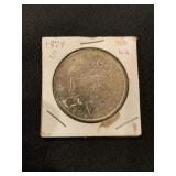 1879 MORGAN SILVER DOLLAR COIN