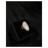 10K GOLD STONE RING