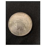 1922 US PEACE SILVER DOLLAR COIN