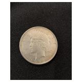 1922 US PEACE SILVER DOLLAR COIN