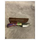 MHS CUTLERY HUNTING KNIFE WITH SHEATH