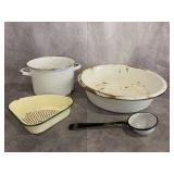 ASSORTED ENAMELWARE