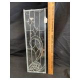 CLEAR STAIN GLASS WALL DECOR