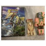 POKï¿½MON CARDS, MINECRAFT ZOMBIE PIGMAN, SLINGSHOT