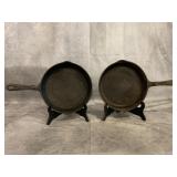 WAGNER CAST IRON SKILLETS