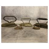 CAST IRON SAD IRONS
