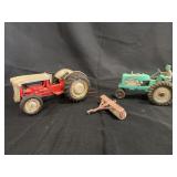 ERTL 1:16 8N FORD & AUBURN RUBBER CO TRACTORS