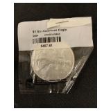 2006 AMERICAN SILVER EAGLE DOLLAR COIN