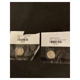 1926 & 1941 MERCURY DIME COINS
