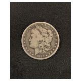 1882 MORGAN SILVER DOLLAR COIN