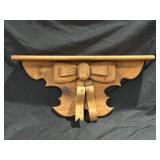WOODEN BOW PLATE SHELF
