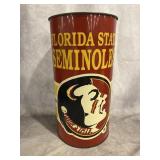 FLORIDA STATE SEMINOLES METAL UMBRELLA BIN
