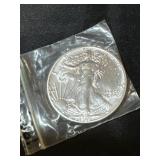 1989 LIBERTY SILVER DOLLAR COIN