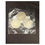 LIBERTY WALKING 3 COIN SET