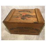 BUDWEISER WOODEN CRATE