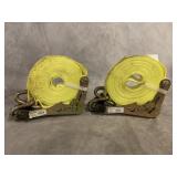 2IN X 27FT RATCHET STRAPS