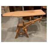 WOOD IRONING BOARD/STEP STOOL