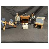 GEORGE GOOD CO SEWING MUSIC BOX