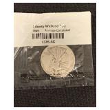 1945 HALF DOLLAR WALKING LIBERTY COIN
