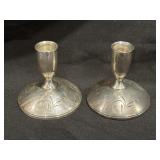 GORHAM STERLING SILVER CANDLESTICK HOLDERS