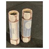 2- UNCIRC WESTWARD JOURNEY $2 NICKEL COIN ROLLS