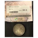 1879 MORGAN SILVER DOLLAR COIN