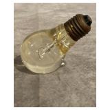 LIGHT BULB PAPER WEIGHT