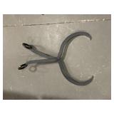 IRON ICE TONGS