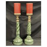 BLUE RIDGE DESIGN CANDLESTICKS