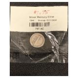 1944 SILVER MERCURY DIME
