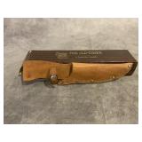 OLD TIMER DEER SLAYER 15OT LEATHER SHEATH