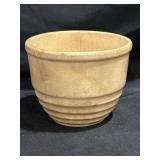 YELLOW STONEWARE MIXING BOWL