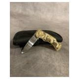 FRANKLIN MINT 10 POINT BUCK COLLECTORS KNIFE