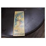 REPOP FRENCH MAID METAL SIGN APPX 6"X16" REPOP FRENCH MAID METAL SIGN APPX 6"X16"