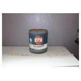 VINTAGE "RPM" 5 GAL. OIL CAN VINTAGE "RPM" 5 GAL. OIL CAN