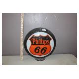 REPOP "PHILLIPS 66" GLASS GLOBE REPOP "PHILLIPS 66" GLASS GLOBE