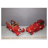 VTG "BEAM" FIRE ENGINE DECANTERS VTG "BEAM" FIRE ENGINE DECANTERS