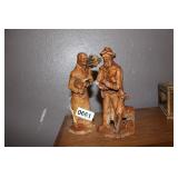 PIONEER FAMILY WOOD CARVINGS