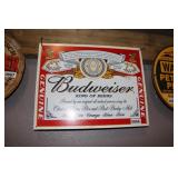 REPOP "BUDWEISER" METAL SIGN REPOP "BUDWEISER" METAL SIGN