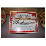 REPOP "BUDWEISER" METAL SIGN